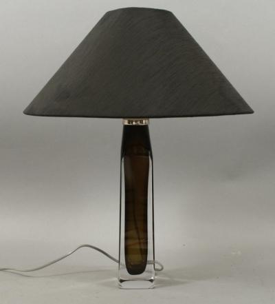 Carl Fagerlund Pair of Lamps by Carl Fagerlund for Orrefors