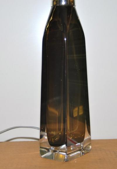 Carl Fagerlund Pair of Lamps by Carl Fagerlund for Orrefors