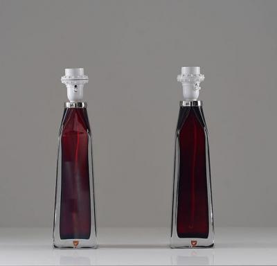 Carl Fagerlund Swedish Midcentury Table Lamps by Carl Fagerlund for Orrefors