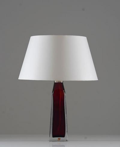 Carl Fagerlund Swedish Midcentury Table Lamps by Carl Fagerlund for Orrefors