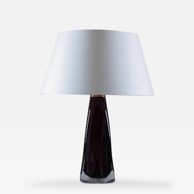 Carl Fagerlund Swedish Midcentury Table Lamps by Carl Fagerlund for Orrefors