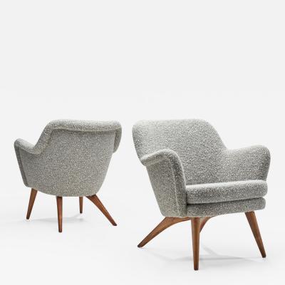 Carl Gustav Hiort af Orn s Carl Gustaf Hiort af Orn s A Pair of Pedro Armchairs by Carl Gustaf Hiort Finland 1950s