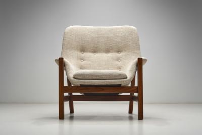 Carl Gustav Hiort af Orn s Carl Gustaf Hiort af Orn s Caravelle Lounge Chair by Carl Gustaf Hiort af Orn s Finland 1962