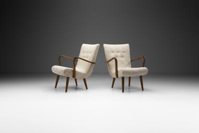 Carl Gustav Hiort af Orn s Carl Gustaf Hiort af Orn s Carl Gustaf Hiort Af Orn s Mikki Armchairs Finland 1940s