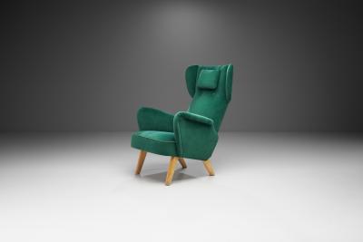 Carl Gustav Hiort af Orn s Carl Gustaf Hiort af Orn s Carl Gustaf Hiort af Orn s Armchair for Hiort Tuote Puunveisto Finland 1940s