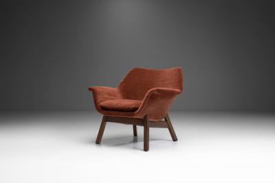 Carl Gustav Hiort af Orn s Carl Gustaf Hiort af Orn s Carl Gustaf Hiort af Orn s Oak Easy Chair for Puunveisto Helsinki Finland 1950s