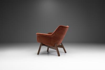 Carl Gustav Hiort af Orn s Carl Gustaf Hiort af Orn s Carl Gustaf Hiort af Orn s Oak Easy Chair for Puunveisto Helsinki Finland 1950s