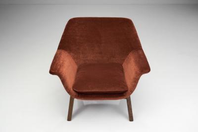 Carl Gustav Hiort af Orn s Carl Gustaf Hiort af Orn s Carl Gustaf Hiort af Orn s Oak Easy Chair for Puunveisto Helsinki Finland 1950s