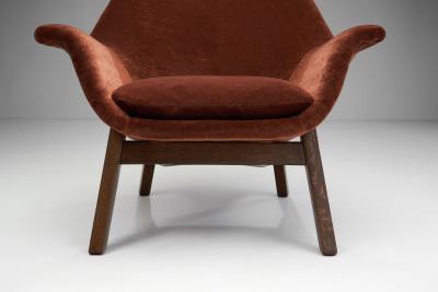 Carl Gustav Hiort af Orn s Carl Gustaf Hiort af Orn s Carl Gustaf Hiort af Orn s Oak Easy Chair for Puunveisto Helsinki Finland 1950s