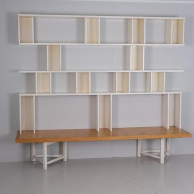 Carl Gustav Hiort af Orn s Carl Gustaf Hiort af Orn s Carl Gustaf Hiort af Orn s White V lipala Modular Shelf Unit HMN 1960s