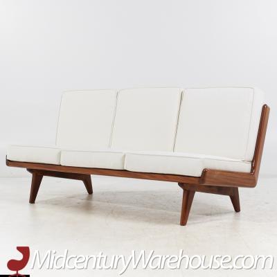 Carl Gustav Hiort af Orn s Carl Gustaf Hiort af Orn s Carl Gustaf Hiort for Puunveisto Oy Finnish Studio Mid Century Sofa