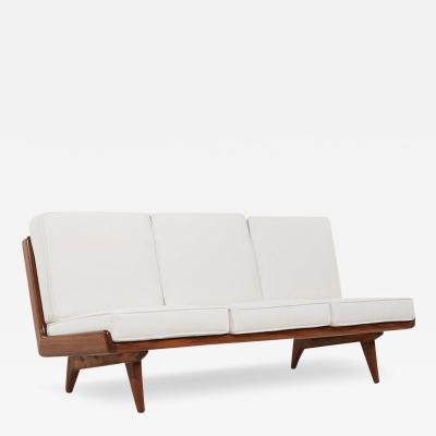 Carl Gustav Hiort af Orn s Carl Gustaf Hiort af Orn s Carl Gustaf Hiort for Puunveisto Oy Finnish Studio Mid Century Sofa