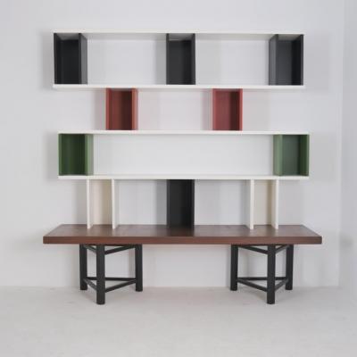 Carl Gustav Hiort af Orn s Carl Gustaf Hiort af Orn s Nordic Modern Carl Gustaf Hiort af Orn s V lipala Modular Shelf Unit HMN 1950s