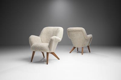Carl Gustav Hiort af Orn s Carl Gustaf Hiort af Orn s Pair of Pedro Armchairs by Carl Gustaf Hiort af Orn s Finland 1950s