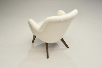 Carl Gustav Hiort af Orn s Carl Gustaf Hiort af Orn s Pedro Armchairs in Sheepskin by Carl Gustaf Hiort af Orn s Finland 1950s