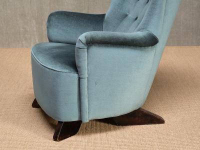 Carl Gustav Hiort af Orn s Carl Gustaf Hiort af Orn s Rare Carl Gustaf Hiort af Orn s Armchair Hiort Tuote Puunveisto Finland 1940s