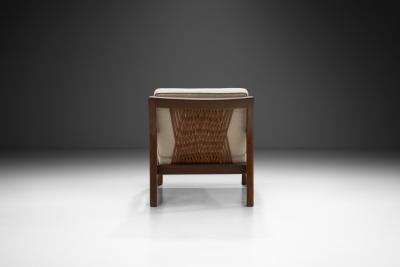 Carl Gustav Hiort af Orn s Carl Gustaf Hiort af Orn s Rialto Easy Chair by C Gustaf Hiort af Orn s for Puunveisto Oy Finland 1950s