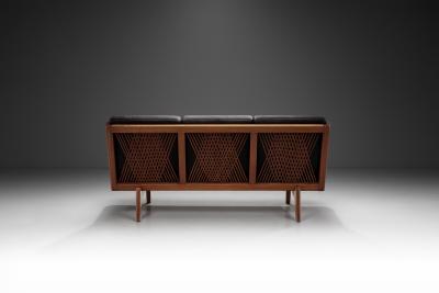 Carl Gustav Hiort af Orn s Carl Gustaf Hiort af Orn s Trienna Sofa by Carl Gustaf Hiort af Orn s for Puunveisto Oy Finland 1950s