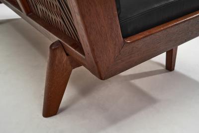 Carl Gustav Hiort af Orn s Carl Gustaf Hiort af Orn s Trienna Sofa by Carl Gustaf Hiort af Orn s for Puunveisto Oy Finland 1950s