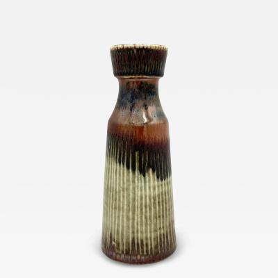 Carl Harry St lhane Bronze Beige Decorative Ceramic Vase