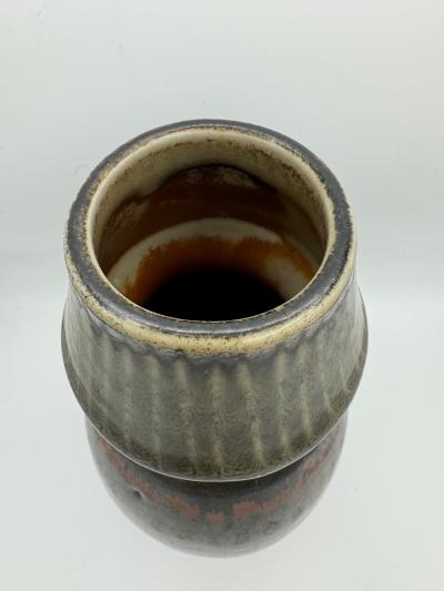 Carl Harry St lhane Brown Glazed Stoneware Vase