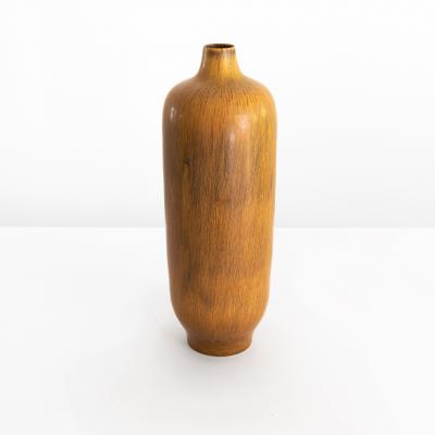 Carl Harry St lhane CARL HARRY ST LHANE AMBER GLAZED VASE GUSTAVSBERG