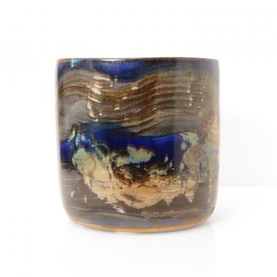 Carl Harry St lhane CARL HARRY STALHANE LARGE ABSTRACT VASE FOR DESIGNHUSET SWEDEN