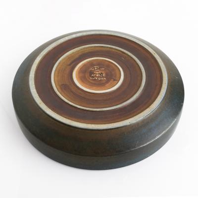 Carl Harry St lhane CARL HARRY STALHANE LARGE BLUE BOWL RORSTRAND ATELJ 