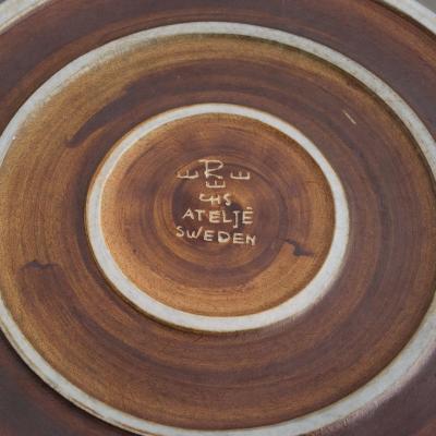 Carl Harry St lhane CARL HARRY STALHANE LARGE BLUE BOWL RORSTRAND ATELJ 