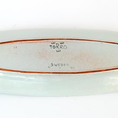 Carl Harry St lhane CARL HARRY STALHANE PAINTED DISH RORSTRAND D 