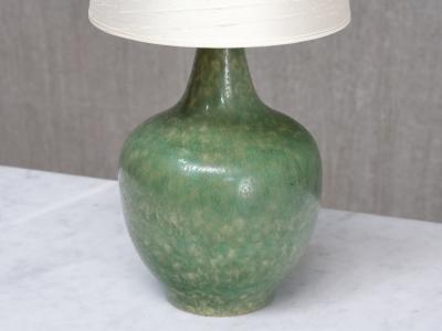 Carl Harry St lhane Carl Harry St lhane Green Ceramic Table Lamp R rstrand Sweden 1950s