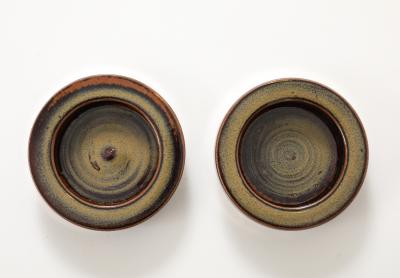 Carl Harry St lhane Carl Harry St lhane R rstrand Rust Ocher Blue Silver Vide Poche Sweden 1960