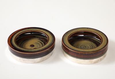 Carl Harry St lhane Carl Harry St lhane R rstrand Rust Ocher Blue Silver Vide Poche Sweden 1960