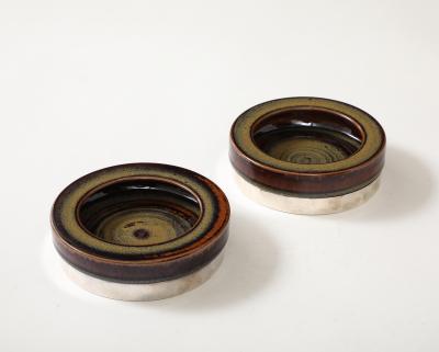 Carl Harry St lhane Carl Harry St lhane R rstrand Rust Ocher Blue Silver Vide Poche Sweden 1960