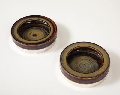 Carl Harry St lhane Carl Harry St lhane R rstrand Rust Ocher Blue Silver Vide Poche Sweden 1960