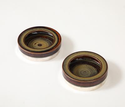 Carl Harry St lhane Carl Harry St lhane R rstrand Rust Ocher Blue Silver Vide Poche Sweden 1960