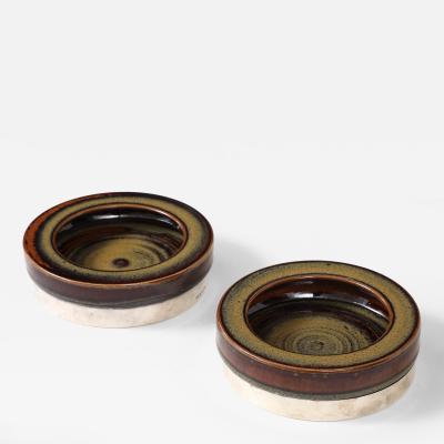 Carl Harry St lhane Carl Harry St lhane R rstrand Rust Ocher Blue Silver Vide Poche Sweden 1960