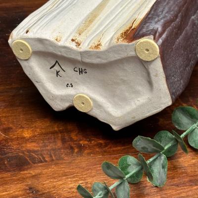 Carl Harry St lhane Swedish Mid Century Modern Ceramic Stoneware Vase 1970s