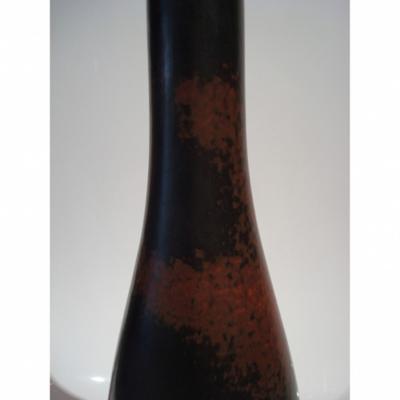 Carl Harry Stalhane Brown Bottle Vase by Carl Harry Stalhane for Rostrand