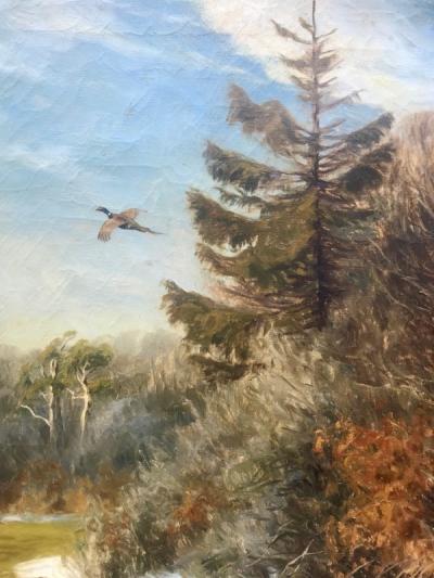 Carl Hoyrup Pheasant in Flight