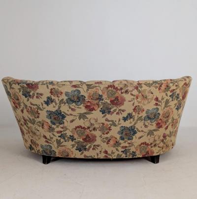 Carl Johan Boman Finnish Design Curved Sofa Attributed to C J Boman Circa 1940s