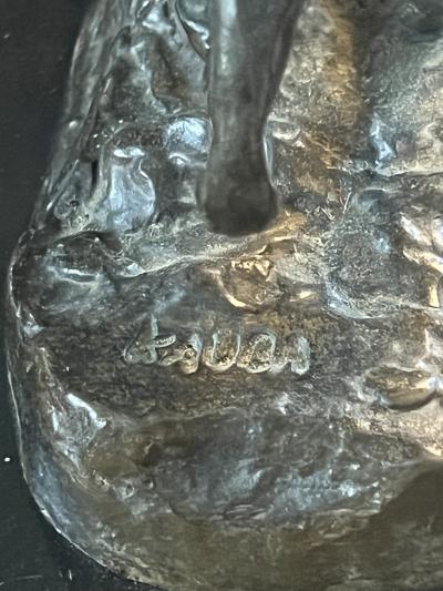 Carl Kauba FILL YOUR HANDS COWBOY AND HORSE BRONZE BY CARL KAUBA