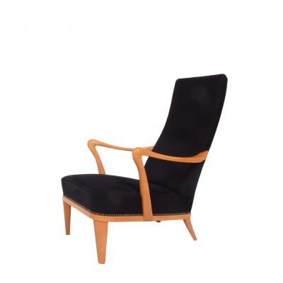 Carl Malmsten 1940s Easy Chair Attributed to Carl Malmsten
