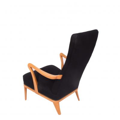 Carl Malmsten 1940s Easy Chair Attributed to Carl Malmsten