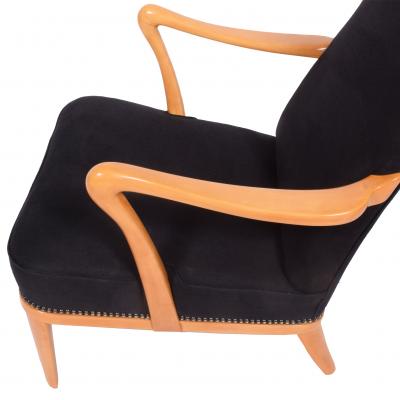 Carl Malmsten 1940s Easy Chair Attributed to Carl Malmsten