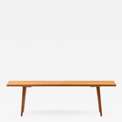 Carl Malmsten Bench Model Visings Produced by Svensk Fur