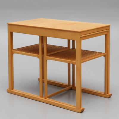 Carl Malmsten CARL MALMSTEN Nest of tables 3 parts birch Sl den 