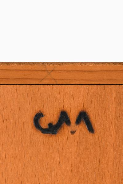 Carl Malmsten Cabinet Model Lillbo in Walnut by Carl Malmsten 1950s