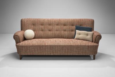 Carl Malmsten Carl Malmsten Hemmakv ll Sofa for O H Sj gren Sweden 1956