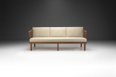 Carl Malmsten Carl Malmsten Oak Visings Sofa for O H Sj gren Sweden 1960s